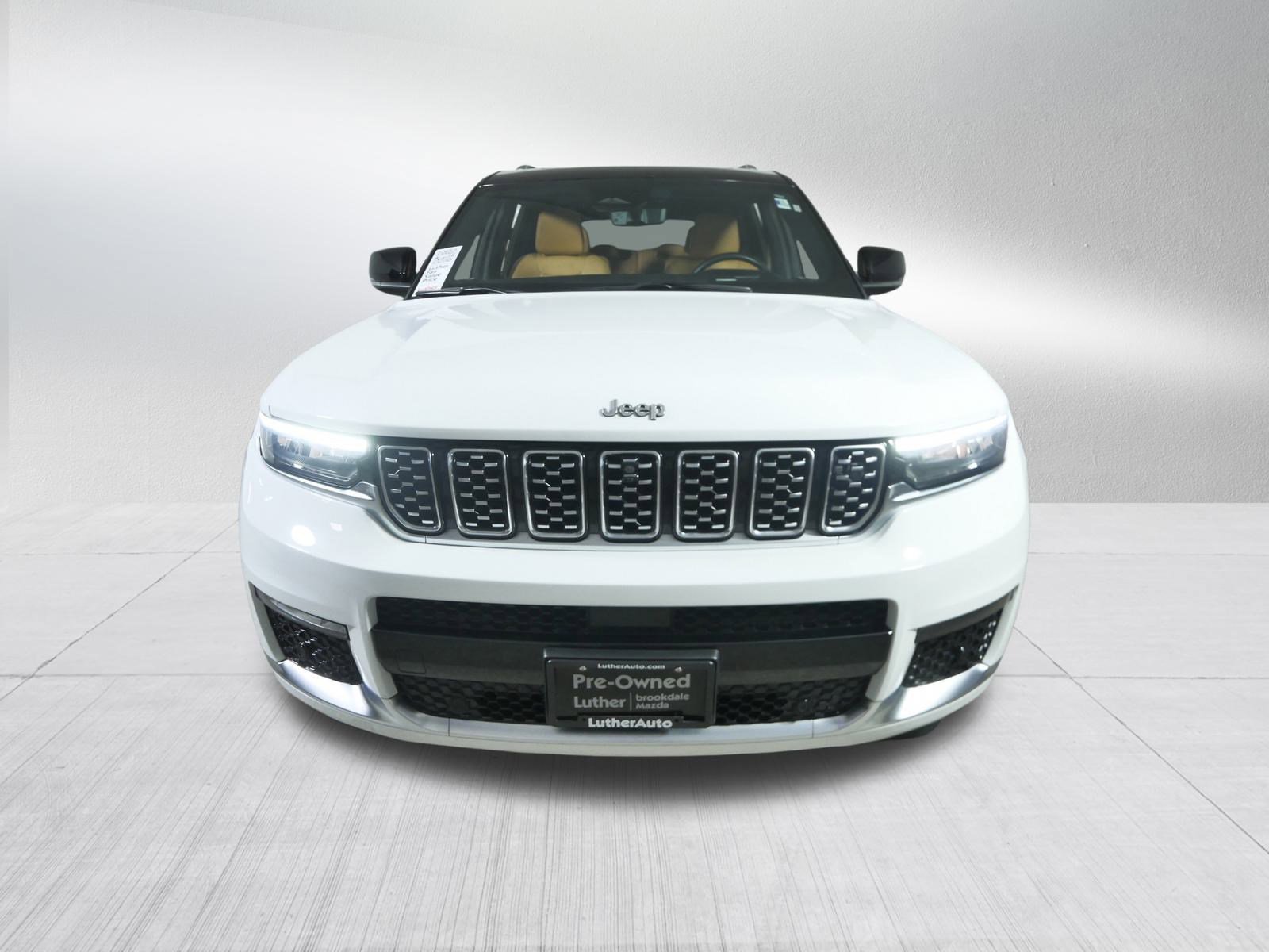 Used 2023 Jeep Grand Cherokee L Summit with VIN 1C4RJKET0P8779575 for sale in Brooklyn Center, Minnesota