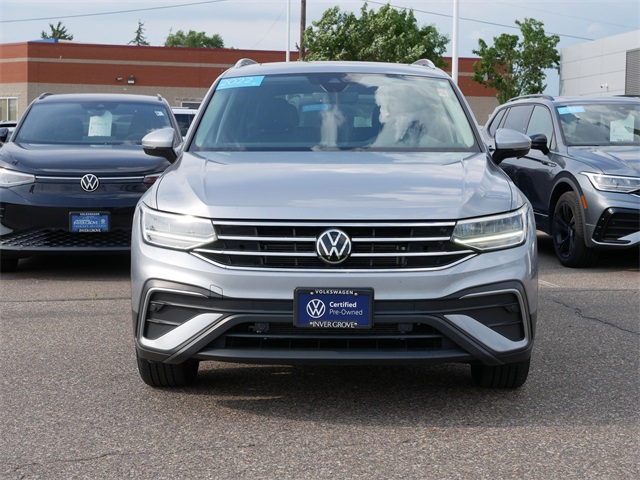 Certified 2022 Volkswagen Tiguan SE with VIN 3VV2B7AX8NM105592 for sale in Inver Grove Heights, Minnesota