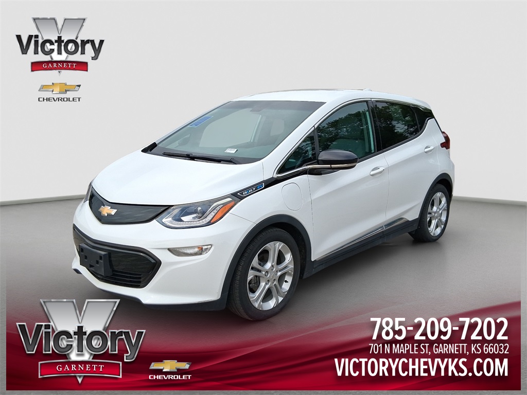 Used 2017 Chevrolet Bolt EV LT with VIN 1G1FW6S05H4130328 for sale in Garnett, KS