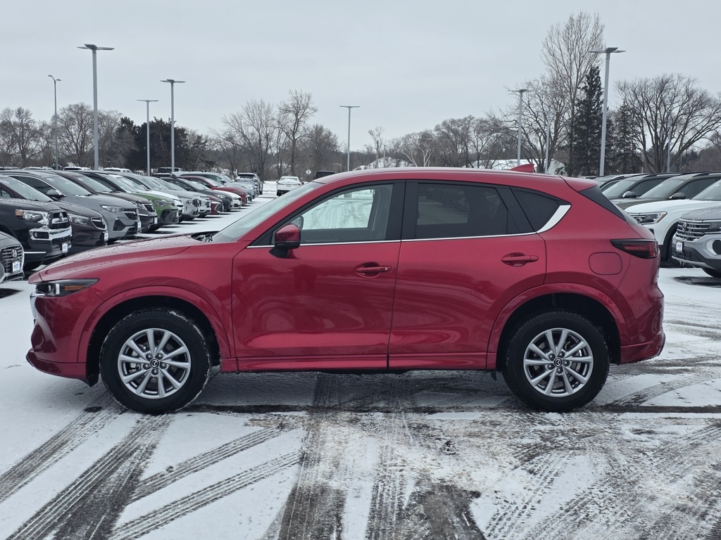 Certified 2025 Mazda CX-5 S Select Package with VIN JM3KFBBL8S0632653 for sale in St. Cloud, Minnesota