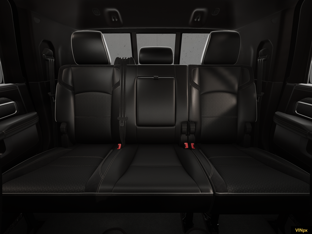 New 2026 Ceramic Gray Clear-Coat Exterior Paint RAM Laramie Night Edition image 9