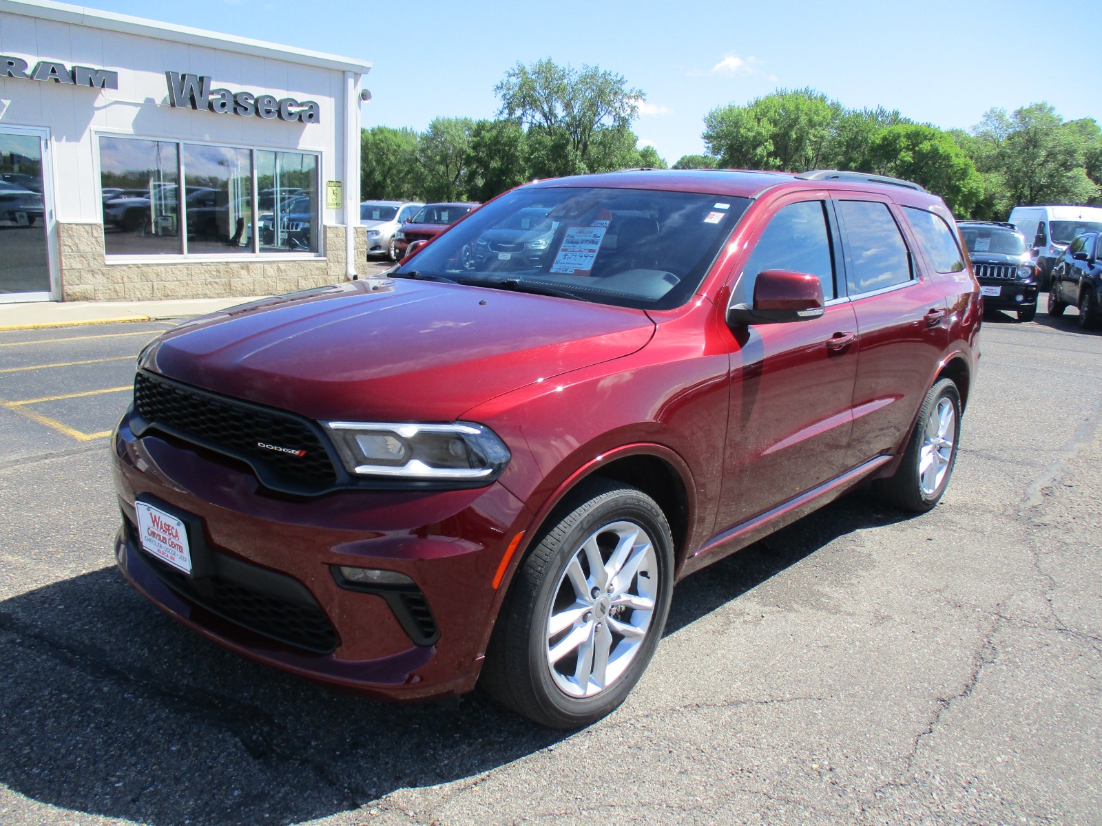 Used 2022 Dodge Durango GT Plus with VIN 1C4RDJDG0NC107628 for sale in Waseca, Minnesota