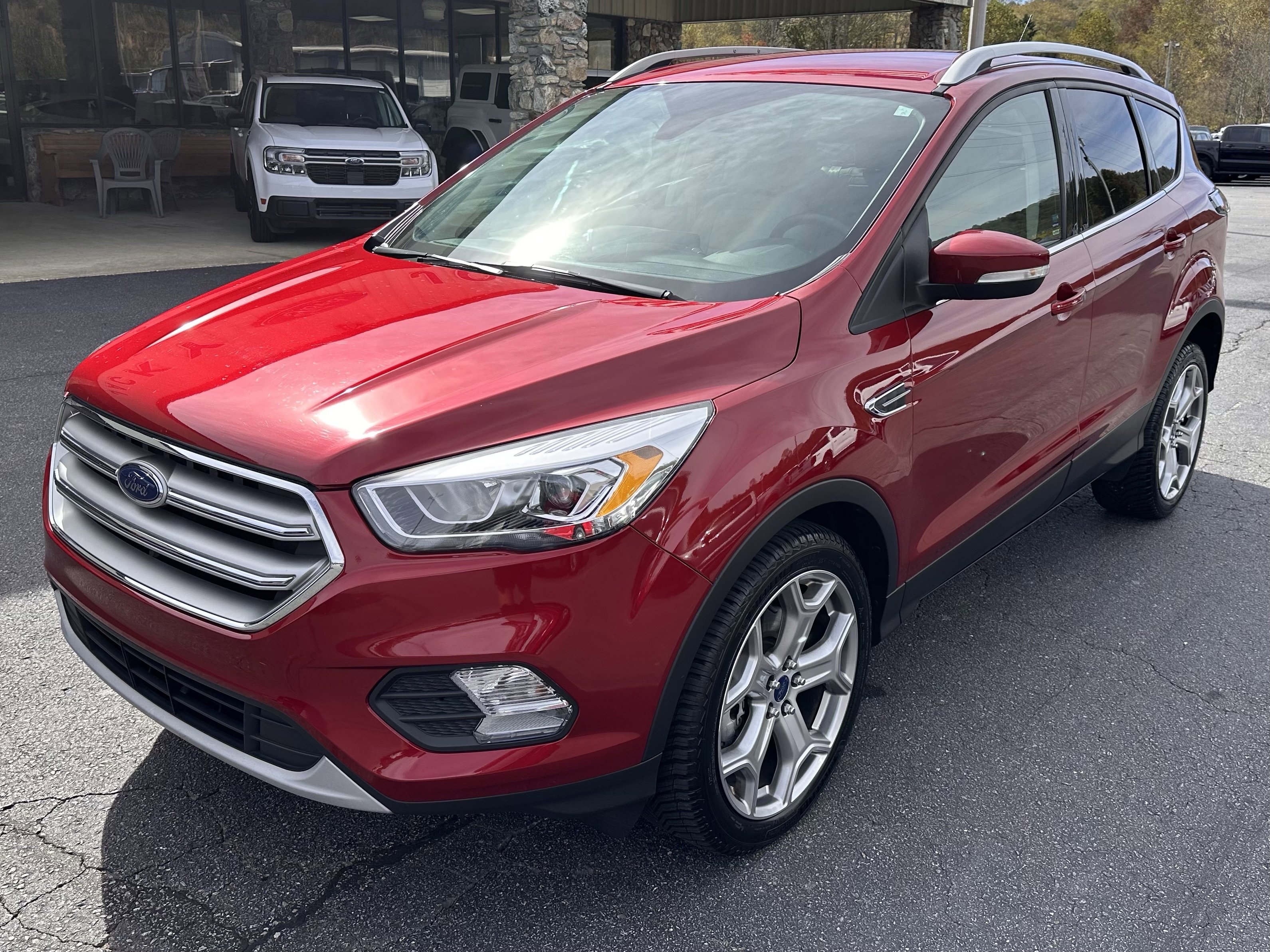 Used 2017 Ford Escape Titanium with VIN 1FMCU9J93HUA18916 for sale in Hayesville, NC