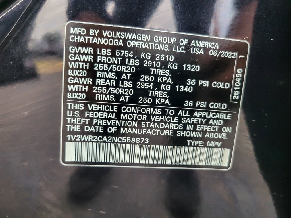 2022 VOLKSWAGEN ATLAS - Image 23