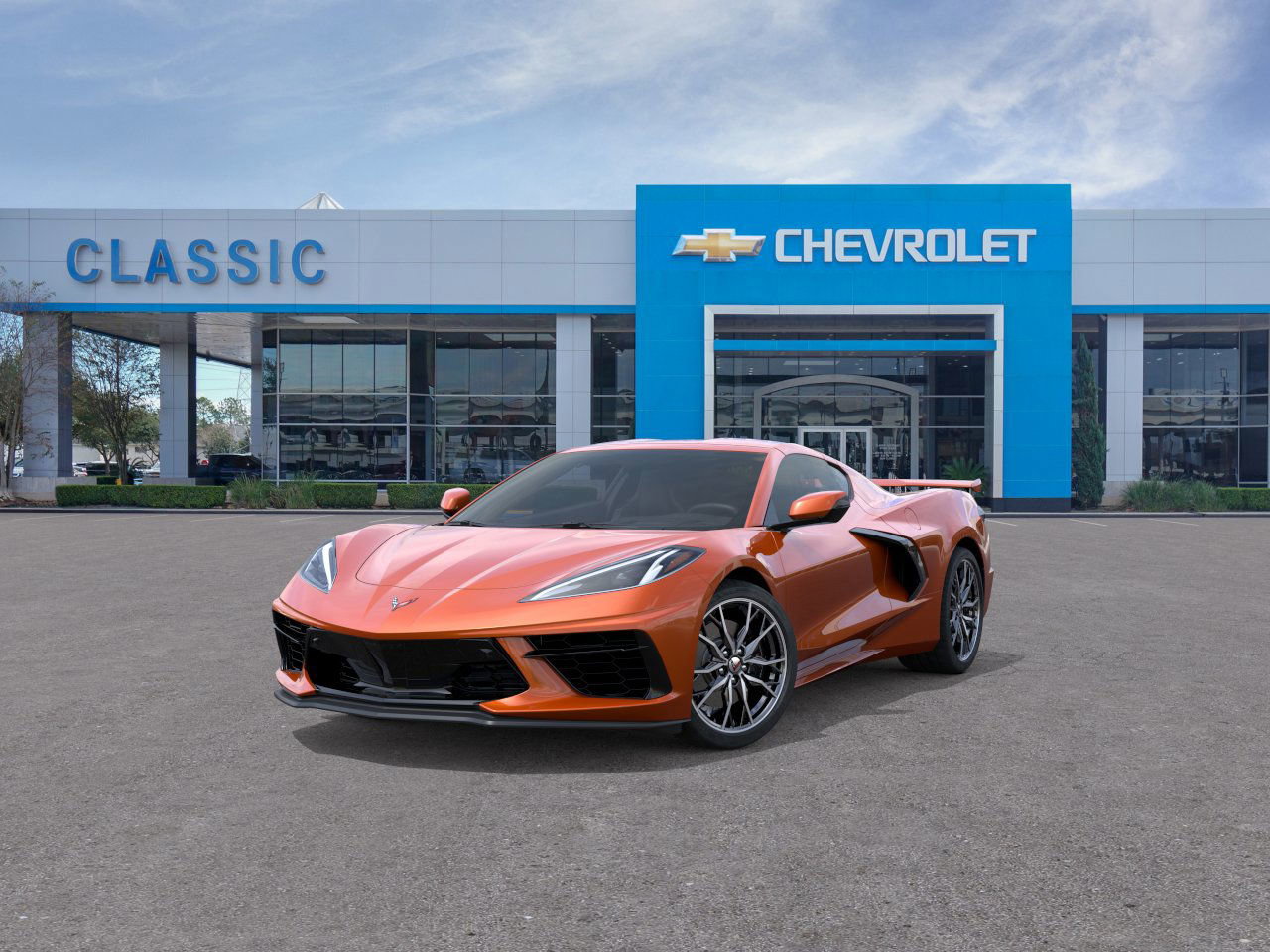 2026 Chevrolet Corvette Stingray 2LT Orange at Classic Elite Chevrolet Hwy 6