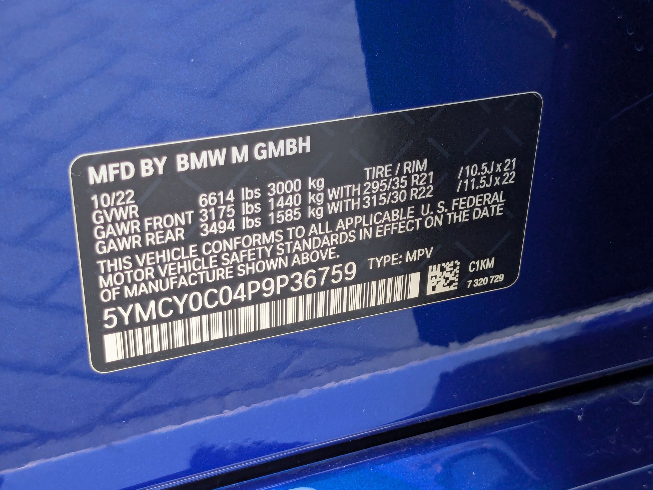 2023 Bmw X6 M photo 26