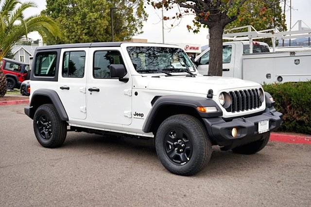 New 2026 Bright White Clear-Coat Exterior Paint Jeep Sport image 6