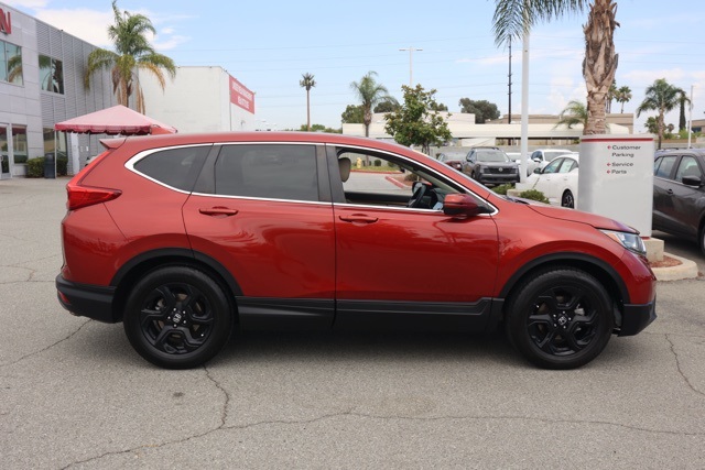 Used 2018 Honda CR-V EX-L with VIN 2HKRW1H87JH521260 for sale in Riverside, CA