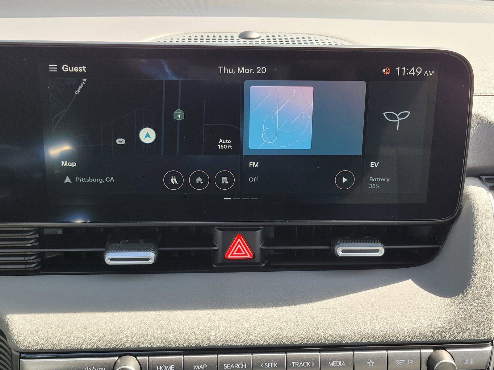 New 2025 Atlas White Matte Hyundai SEL image 9