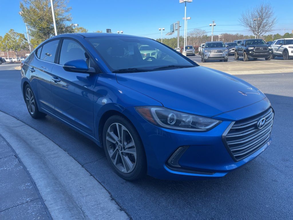 Used 2017 Hyundai Elantra Limited with VIN 5NPD84LF2HH043724 for sale in Irmo, SC