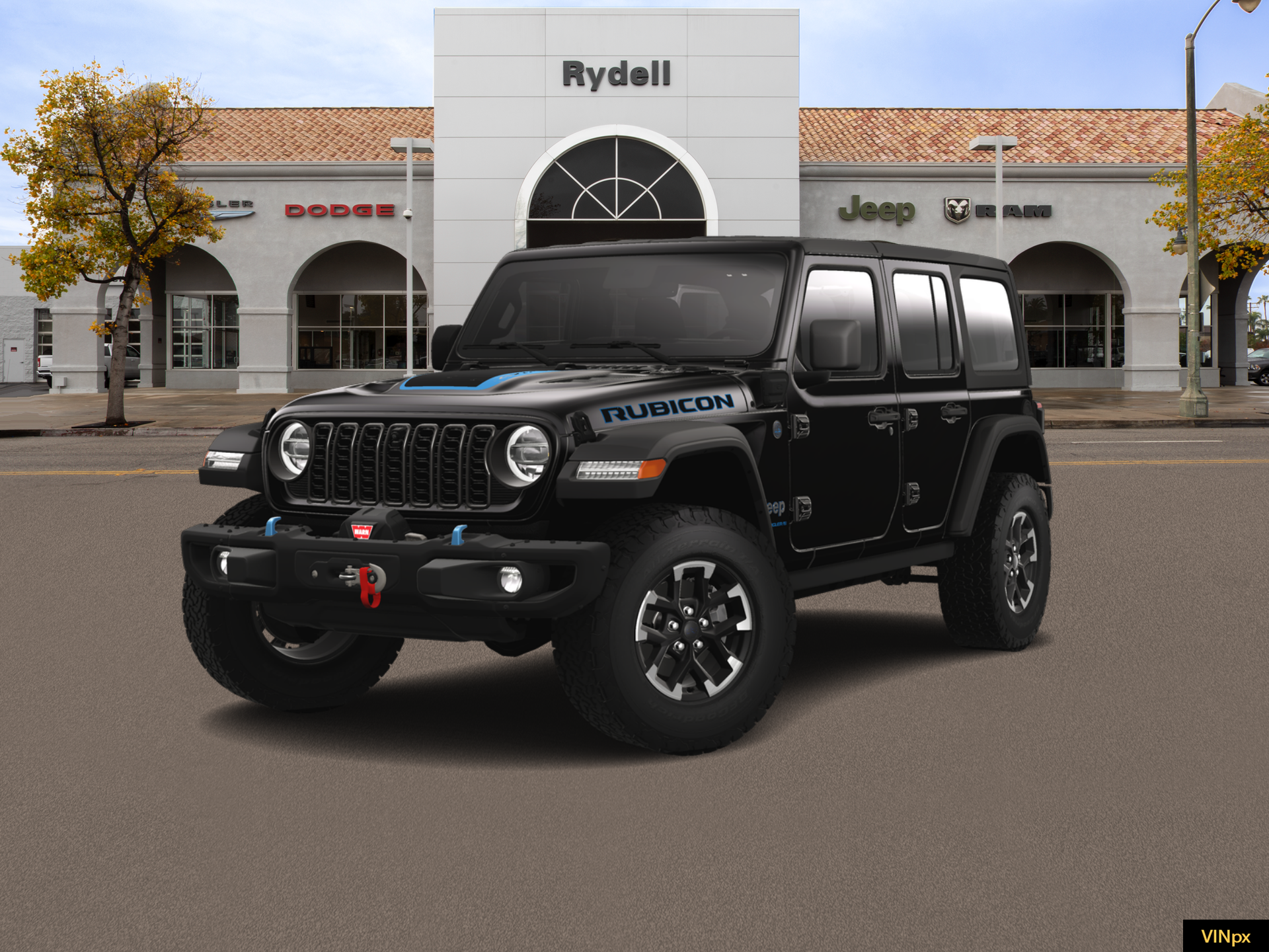 New 2024 Jeep Wrangler 4xe Rubicon 4xe Sport Utility in San Fernando