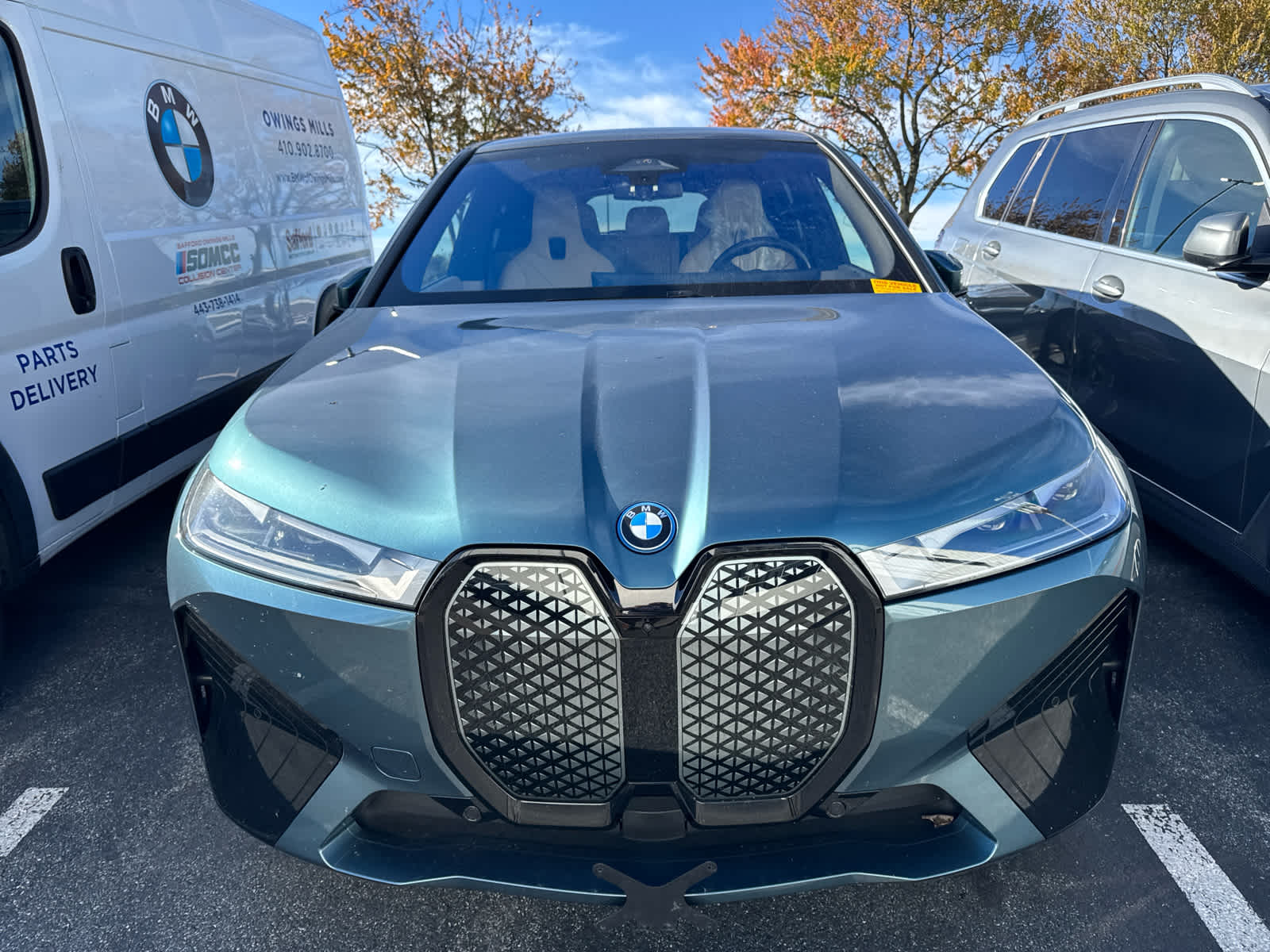 Used 2025 BMW iX 50 with VIN WB523CF02SCS91381 for sale in Owings Mills, MD
