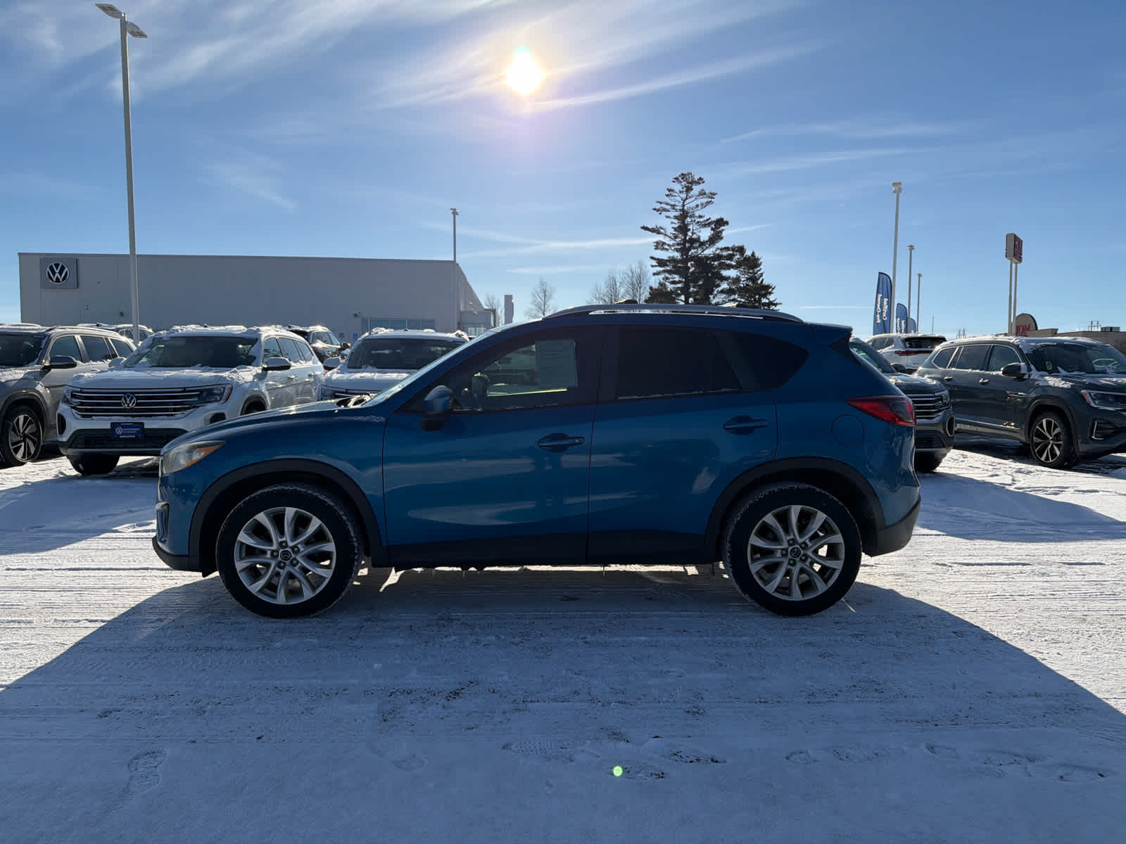 Used 2013 Mazda CX-5 Grand Touring with VIN JM3KE2DEXD0137777 for sale in Hermantown, Minnesota