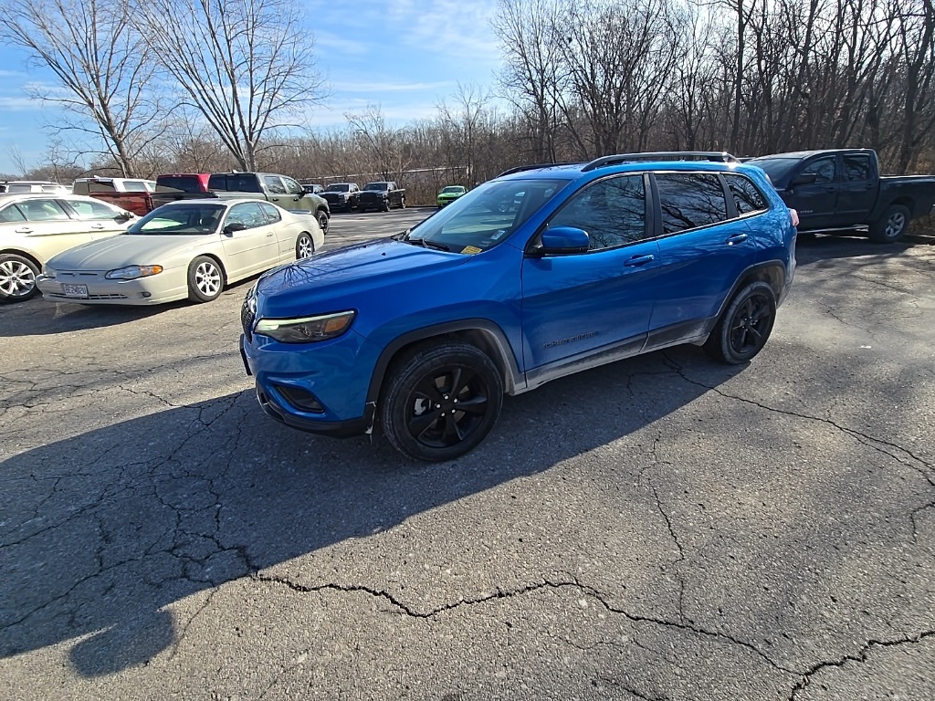 Used 2021 Jeep Cherokee Altitude with VIN 1C4PJMLB9MD141874 for sale in Kansas City