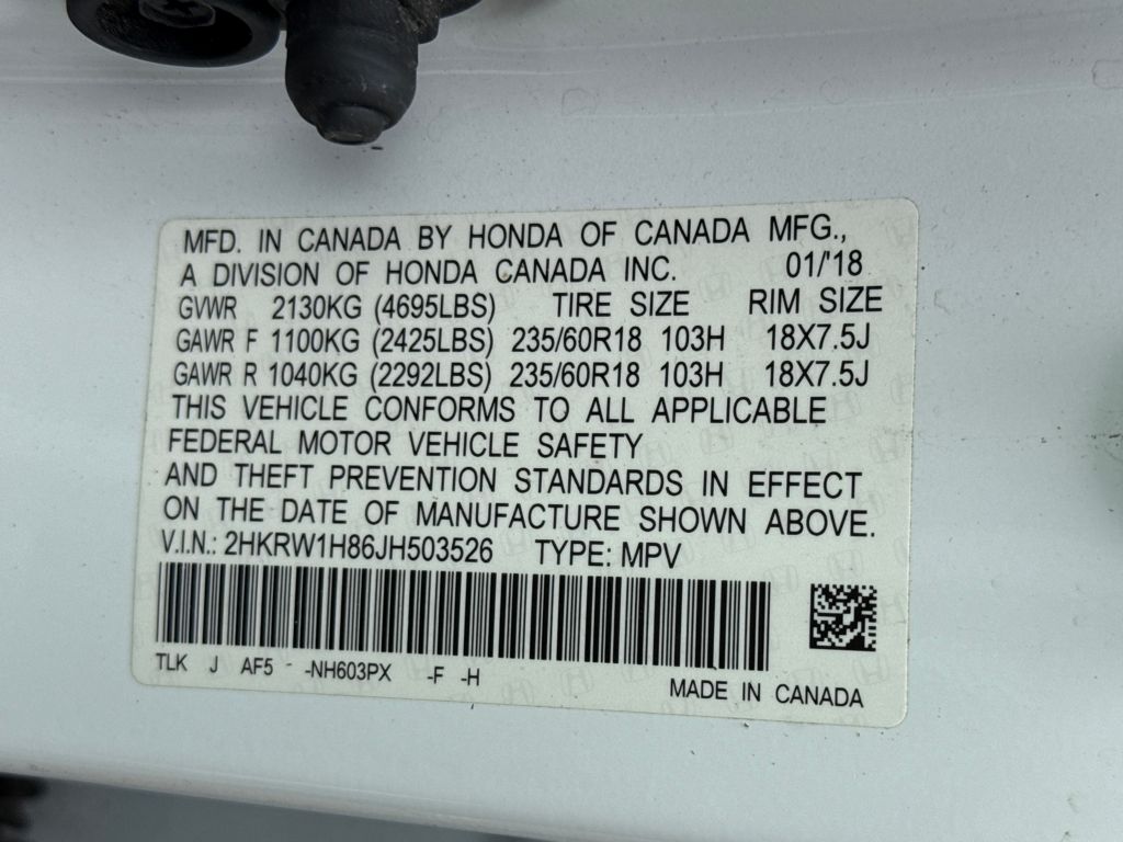2018 Honda CR-V EX-L photo 27