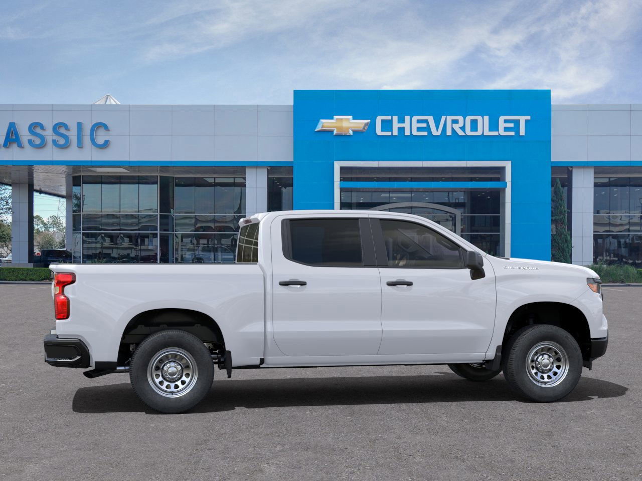 2024 Chevrolet Silverado 1500 WT White at Classic Elite Chevrolet Sugar Land