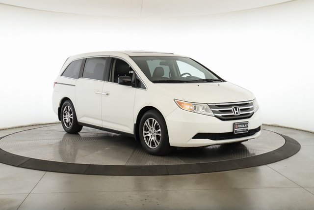 Used 2013 Honda Odyssey EX-L with VIN 5FNRL5H62DB019693 for sale in Findlay, OH