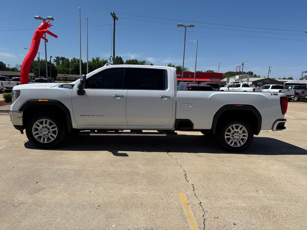 Used 2021 GMC Sierra 2500HD SLT with VIN 1GT49NEY2MF216177 for sale in Little Rock