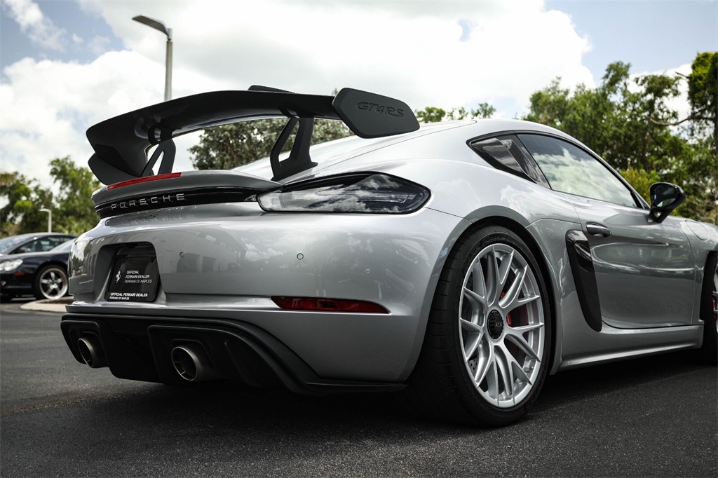 Used 2023 GT Silver Metallic Porsche GT4 RS image 14