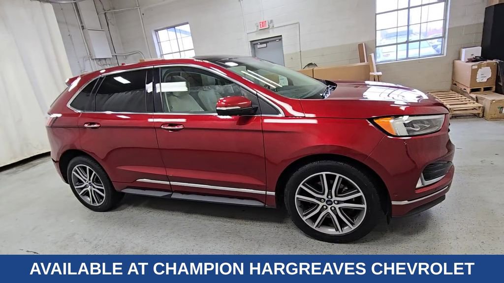 Used 2019 Ford Edge Titanium with VIN 2FMPK4K91KBC71836 for sale in Royal Oak, MI