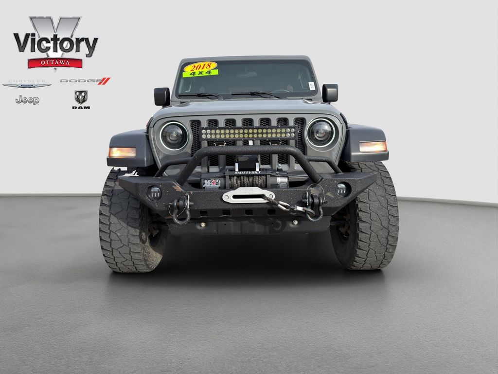 Used 2018 Jeep All-New Wrangler Unlimited Sport with VIN 1C4HJXDG2JW217239 for sale in Kansas City