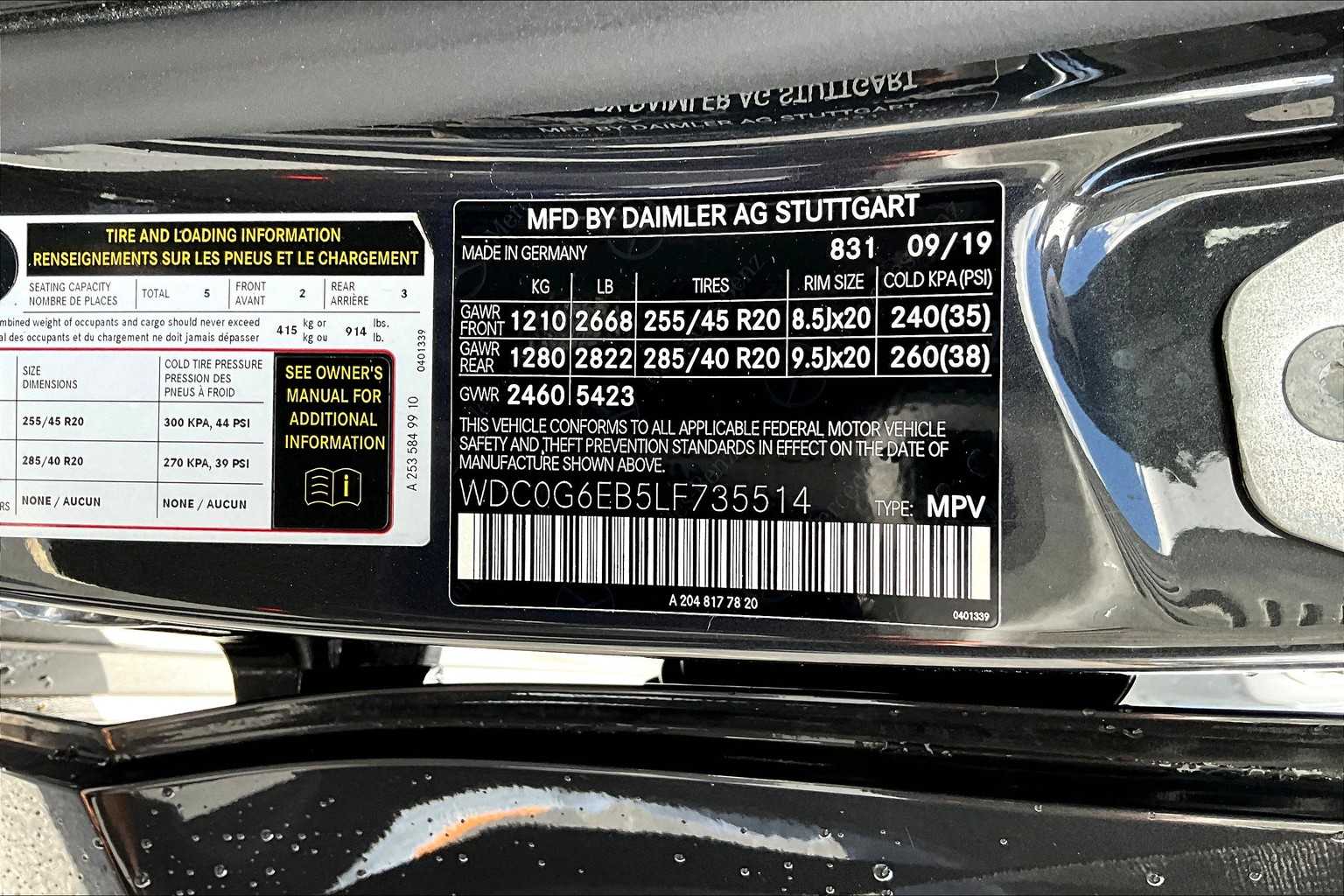 2020 Mercedes Benz GLC AMG 43 4MATIC photo 33