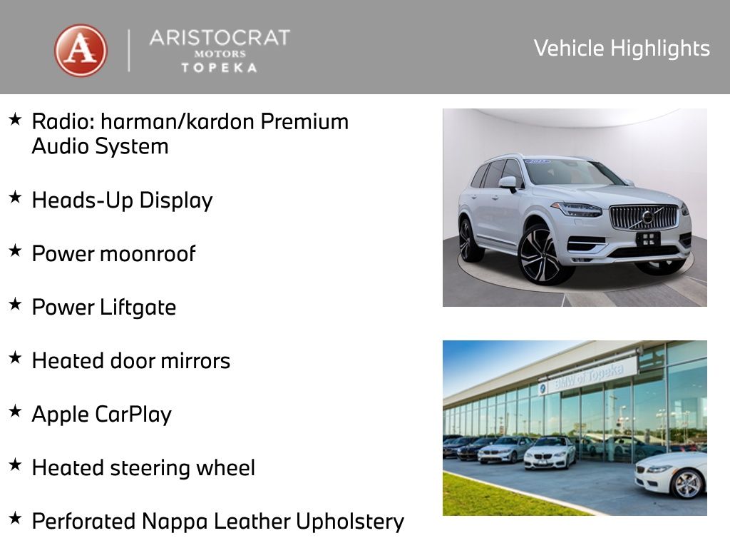 Used 2025 Volvo XC90 Ultra with VIN YV4062JF3S1292847 for sale in Kansas City