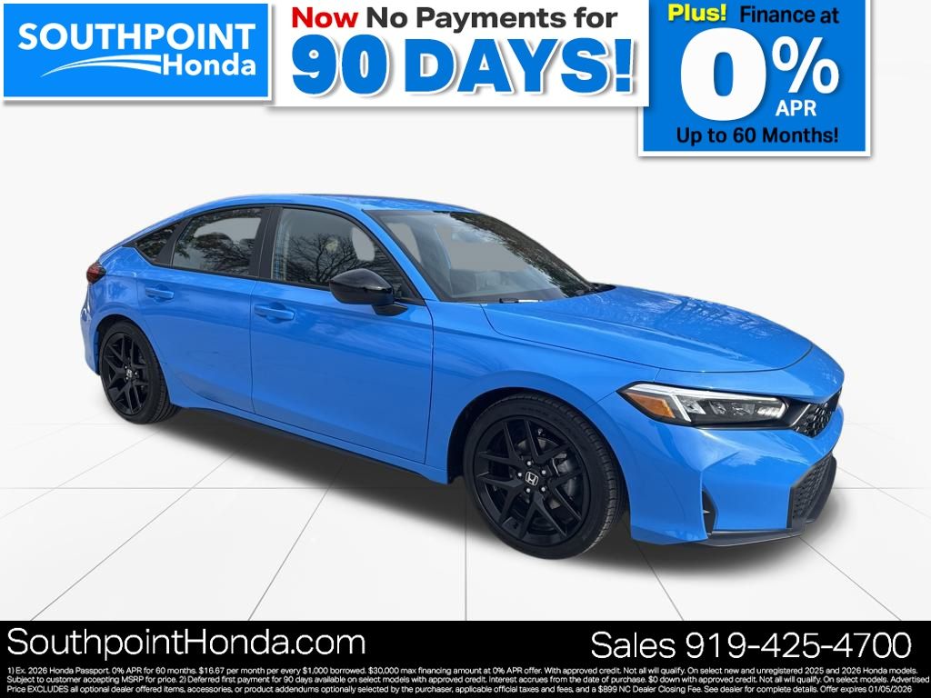 2026 Honda Civic Hatchback Sport's photo