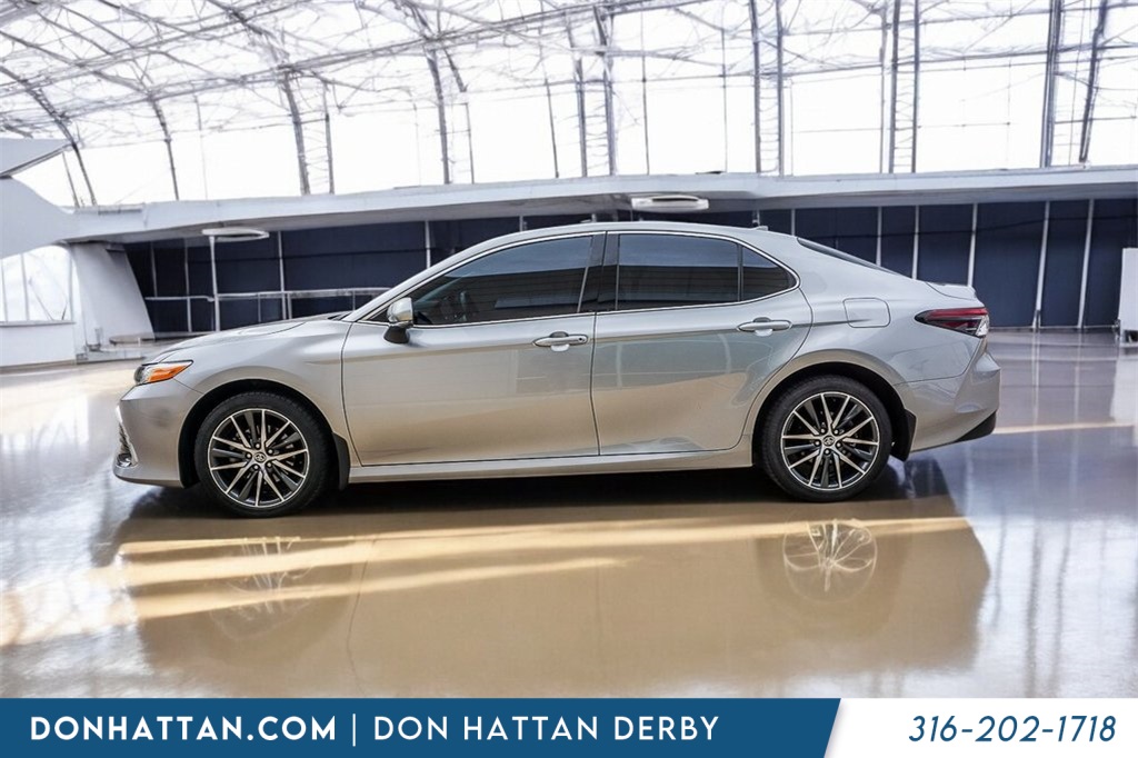 Used 2022 Celestial Silver Metallic Toyota XLE image 2