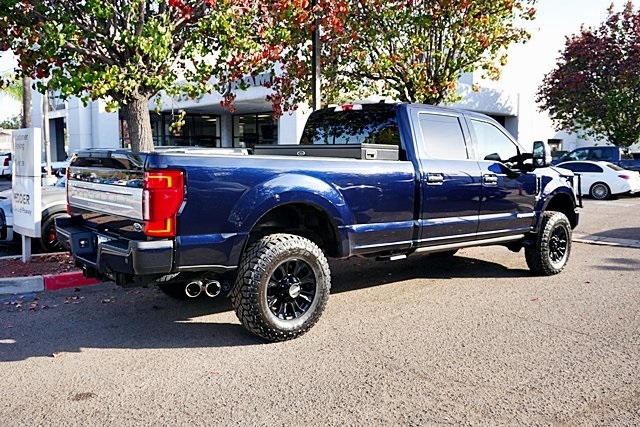 Used 2021 Blue Ford Platinum image 8