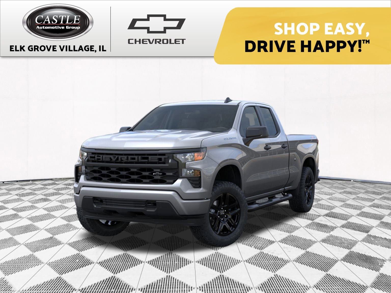 New 2025 Sterling Gray Metallic Chevrolet Custom image 1