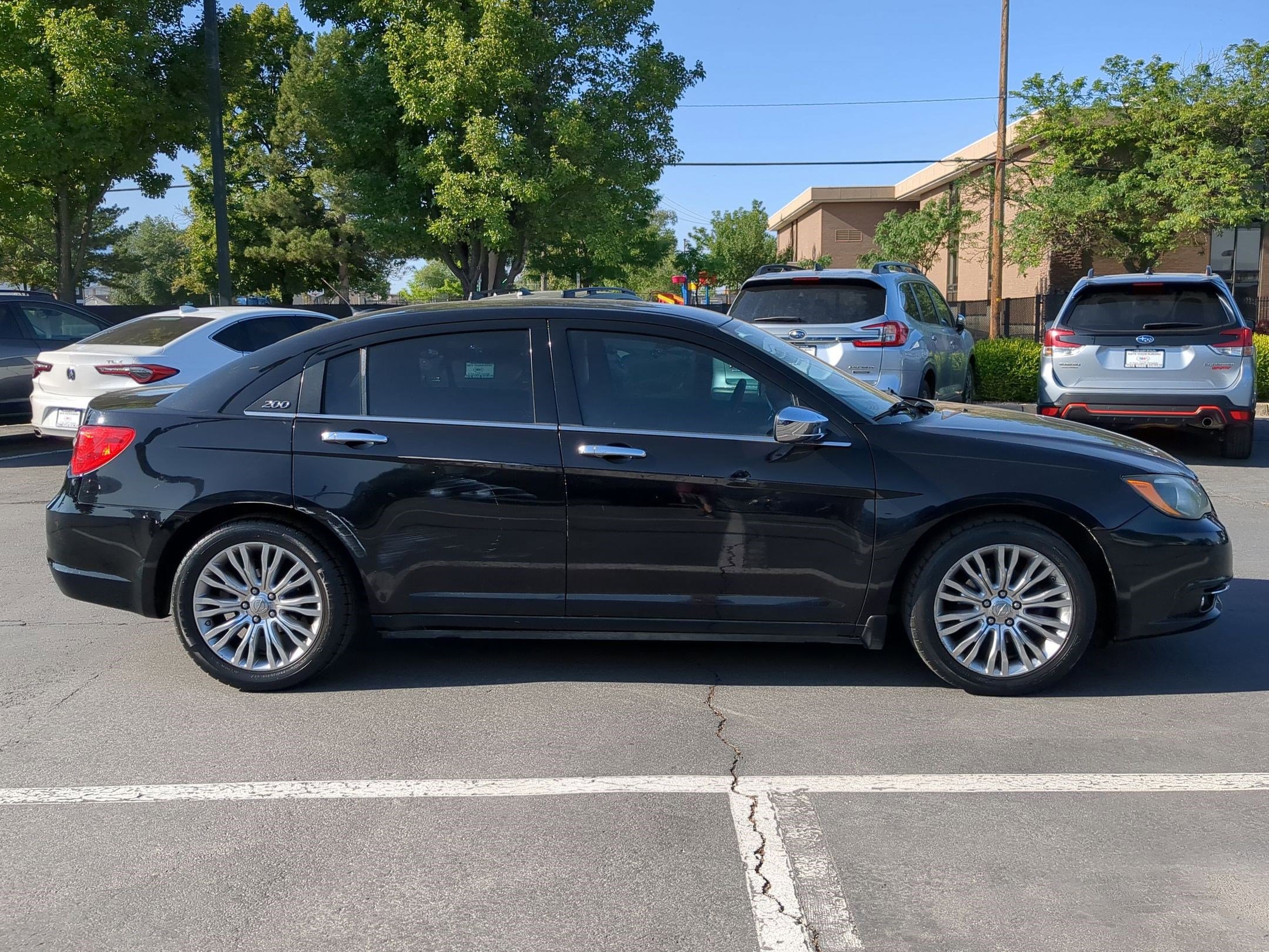 Used 2013 Chrysler 200 Limited with VIN 1C3CCBCG5DN523410 for sale in Salt Lake City, UT