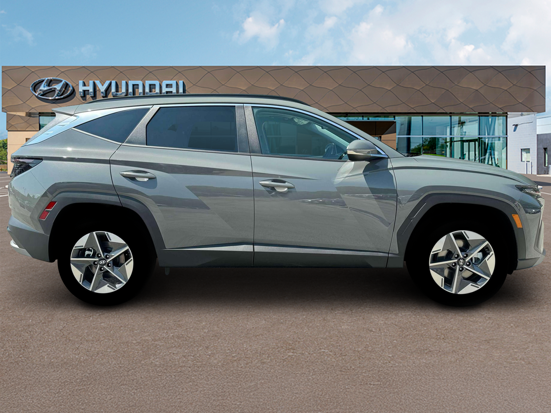 New 2025 Gray Hyundai SEL Convenience AWD image 9