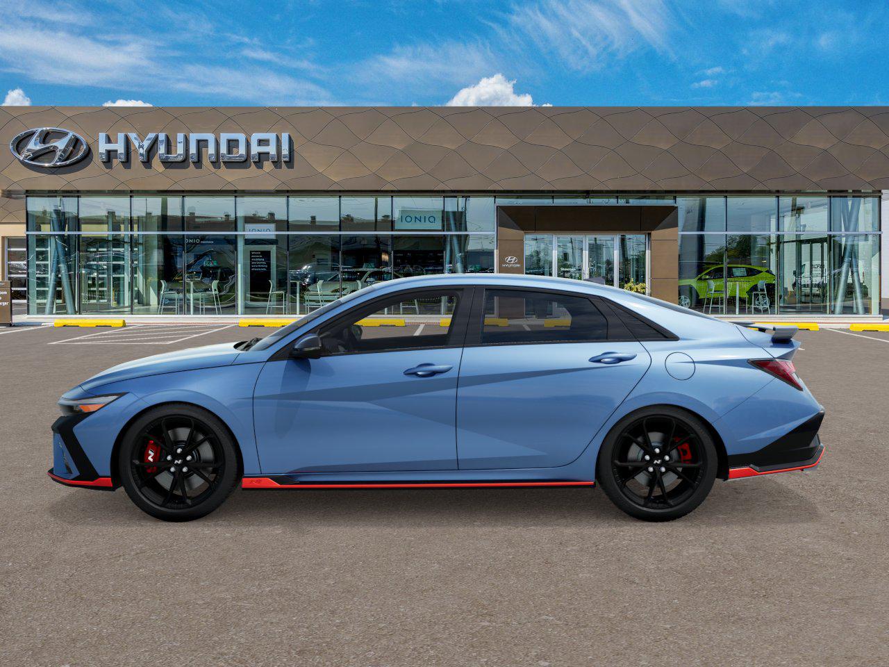 2025 Hyundai Elantra N Base Blue photo 2