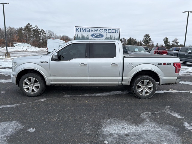 Used 2016 Ford F-150 Platinum with VIN 1FTEW1EG6GFA54362 for sale in Pine River, Minnesota