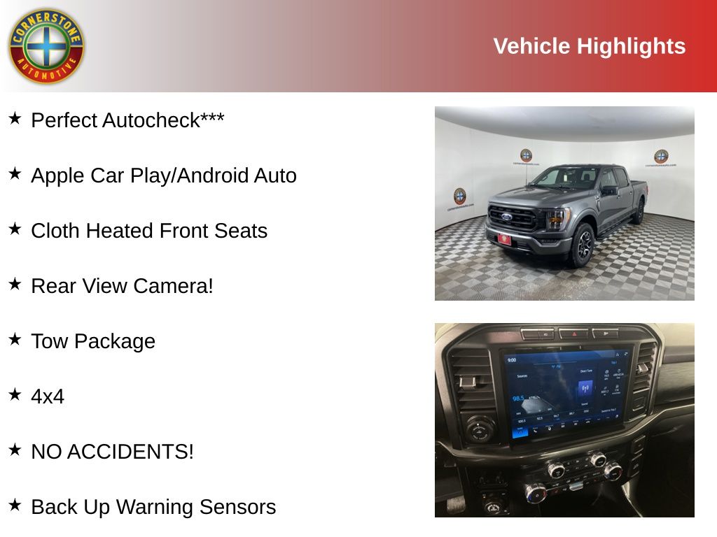 Used 2022 Ford F-150 XLT with VIN 1FTFW1E88NKF02716 for sale in Elk River, Minnesota