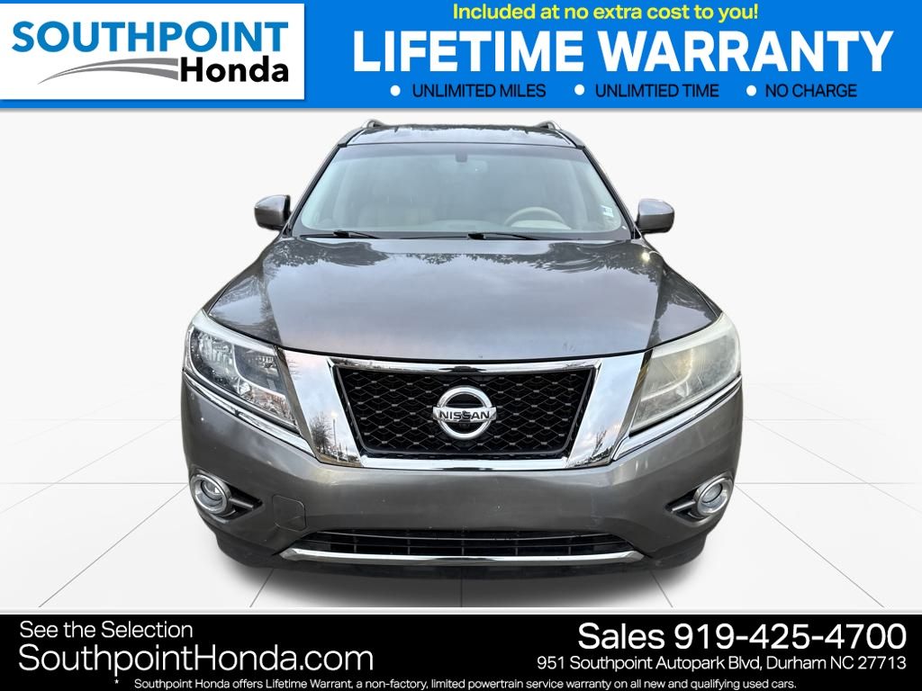 Used 2015 Nissan Pathfinder SL with VIN 5N1AR2MN5FC711238 for sale in Durham, NC