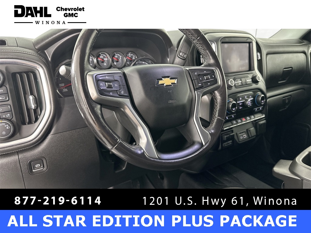 Used 2021 Chevrolet Silverado 1500 LT with VIN 1GCRYDED9MZ359769 for sale in Winona, Minnesota
