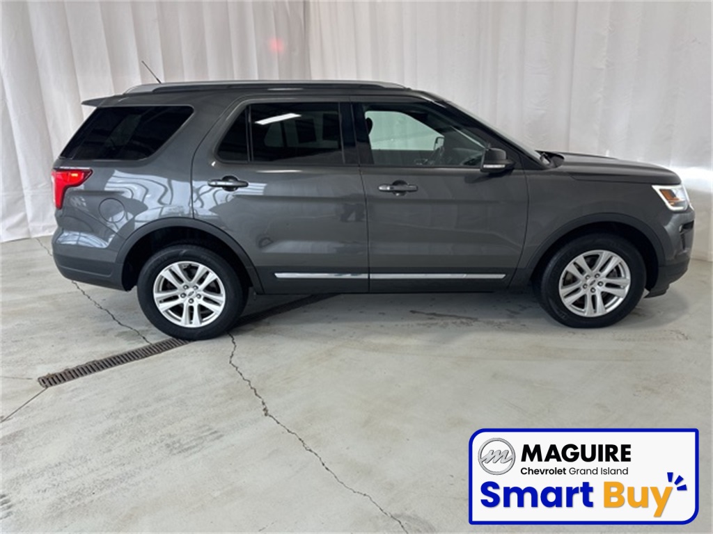 Used 2018 Ford Explorer XLT with VIN 1FM5K8DH4JGC02438 for sale in Grand Island, NY