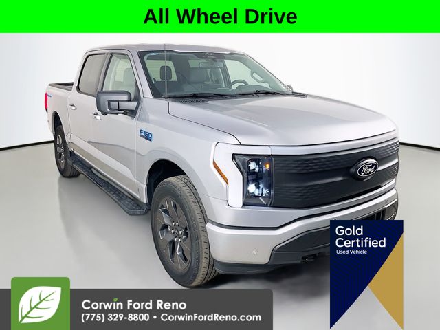 Certified 2024 Ford F-150 Lightning Flash with VIN 1FTVW3L78RWG16134 for sale in Reno, NV