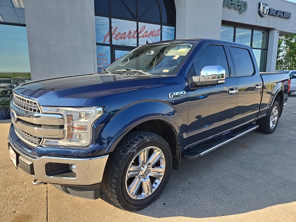 Used 2019 Ford F-150 Lariat with VIN 1FTFW1E44KFA99285 for sale in Kansas City
