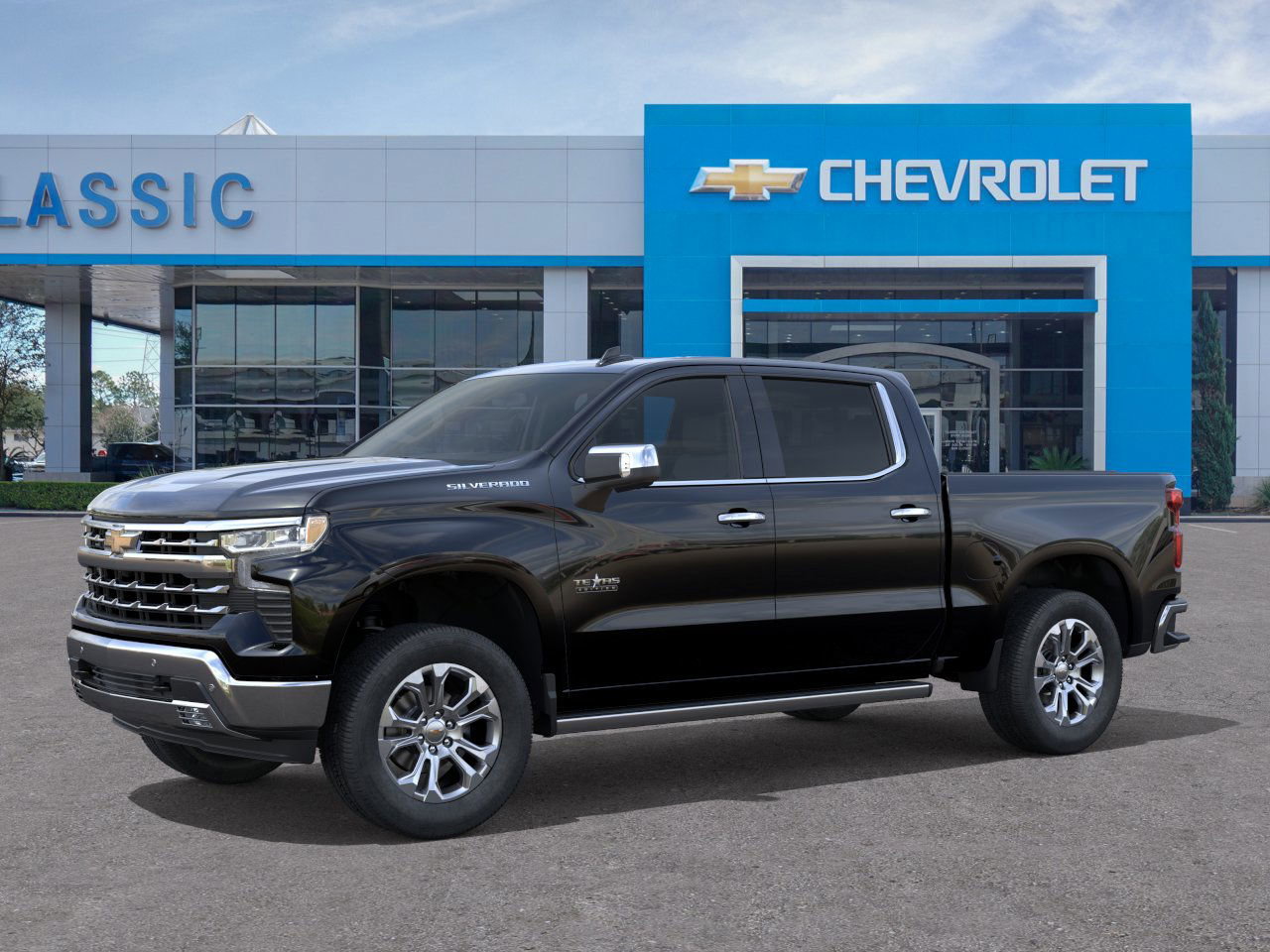 2025 Chevrolet Silverado 1500 LTZ Black at Classic Elite Chevrolet Hwy 6