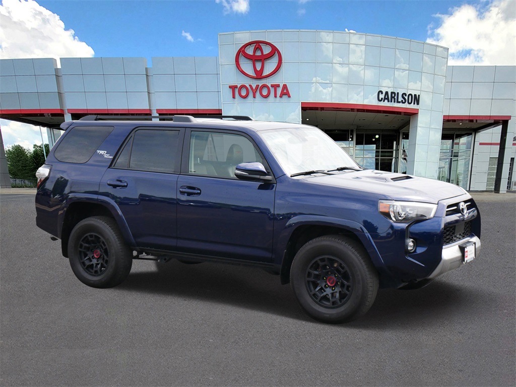 Certified 2023 Toyota 4Runner TRD Off-Road Premium with VIN JTERU5JR5P6131918 for sale in Minneapolis, Minnesota