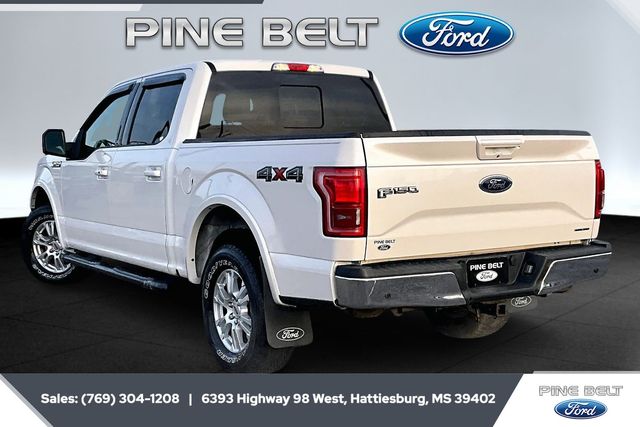 Used 2015 Ford F-150 Lariat with VIN 1FTEW1EF3FFA26038 for sale in Hattiesburg, MS