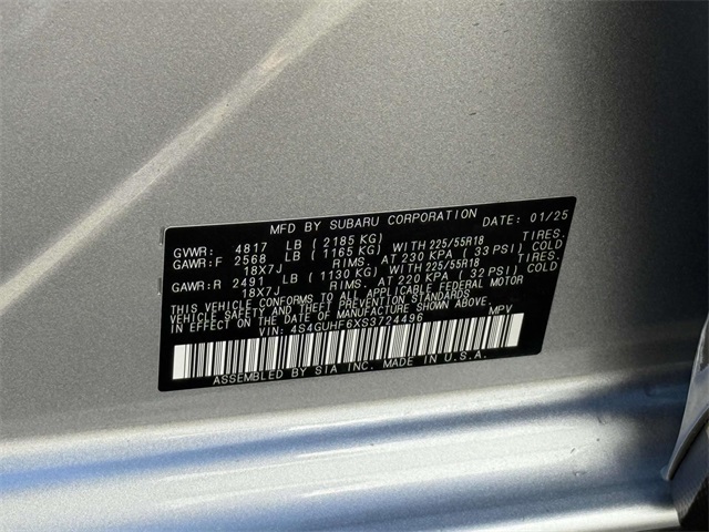 2025 Subaru Crosstrek Sport photo 30