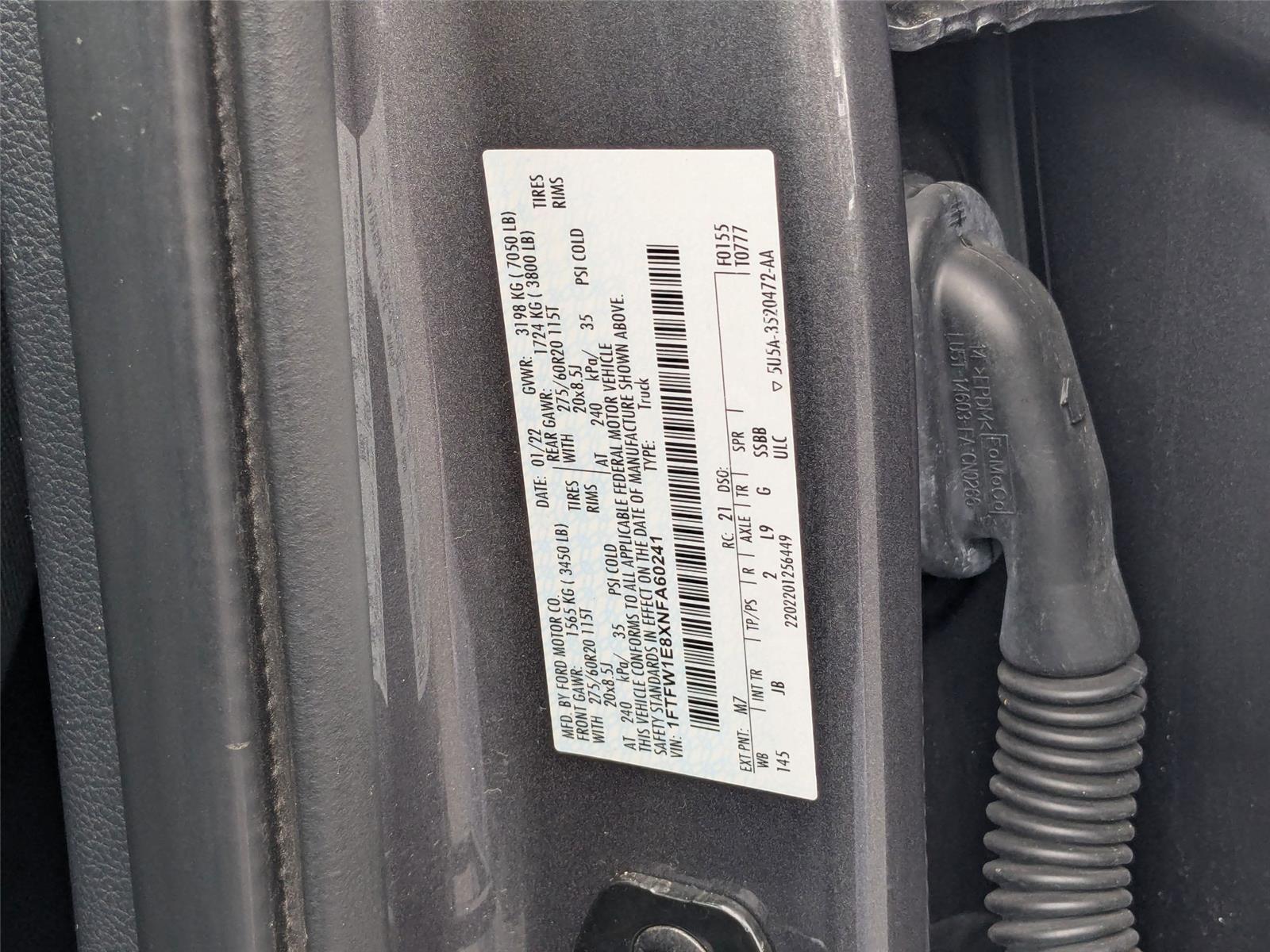 2022 Ford F-150 XL photo 39