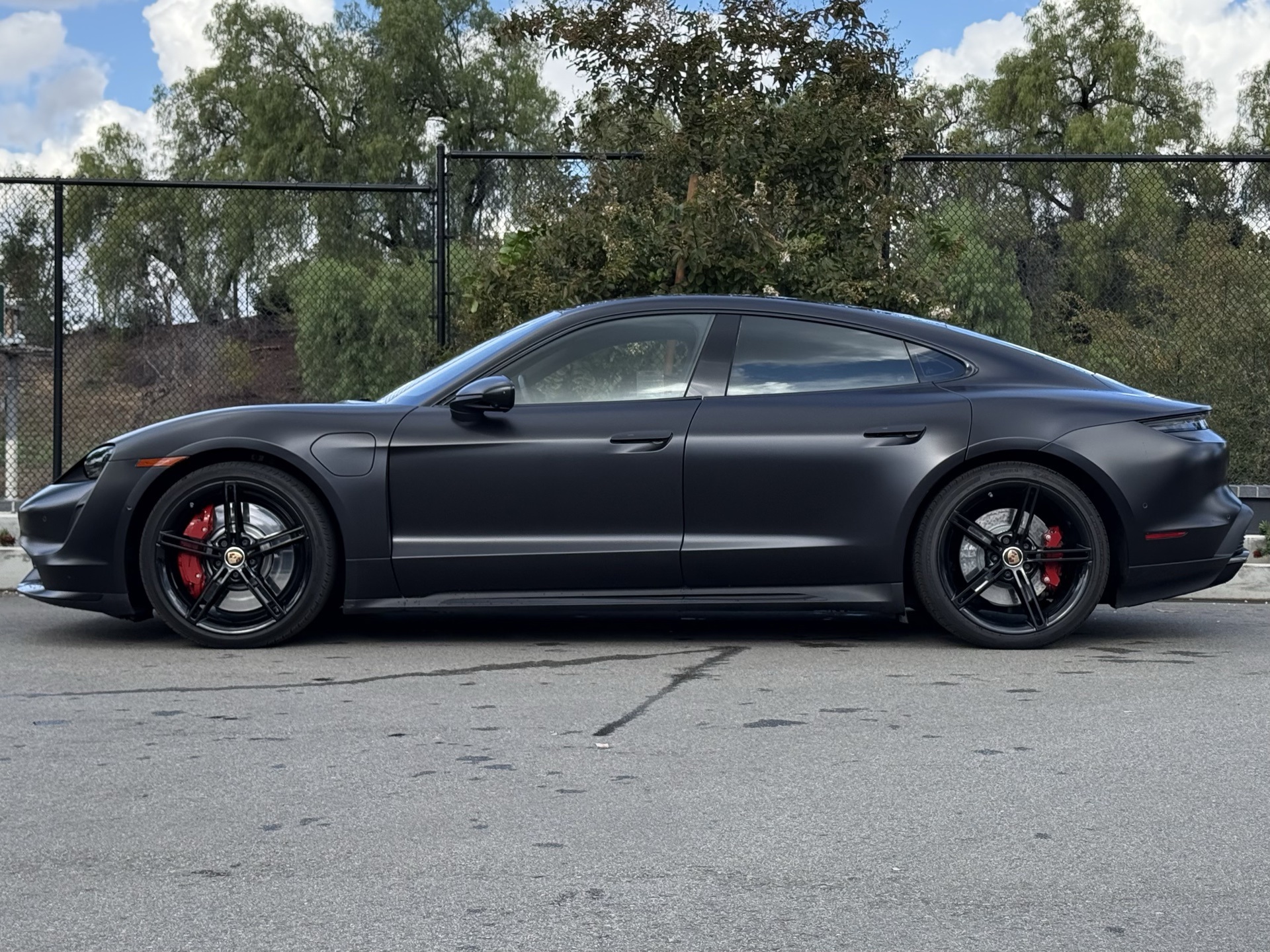 Certified 2023 Porsche Taycan Turbo with VIN WP0AC2Y12PSA52414 for sale in Los Angeles, CA