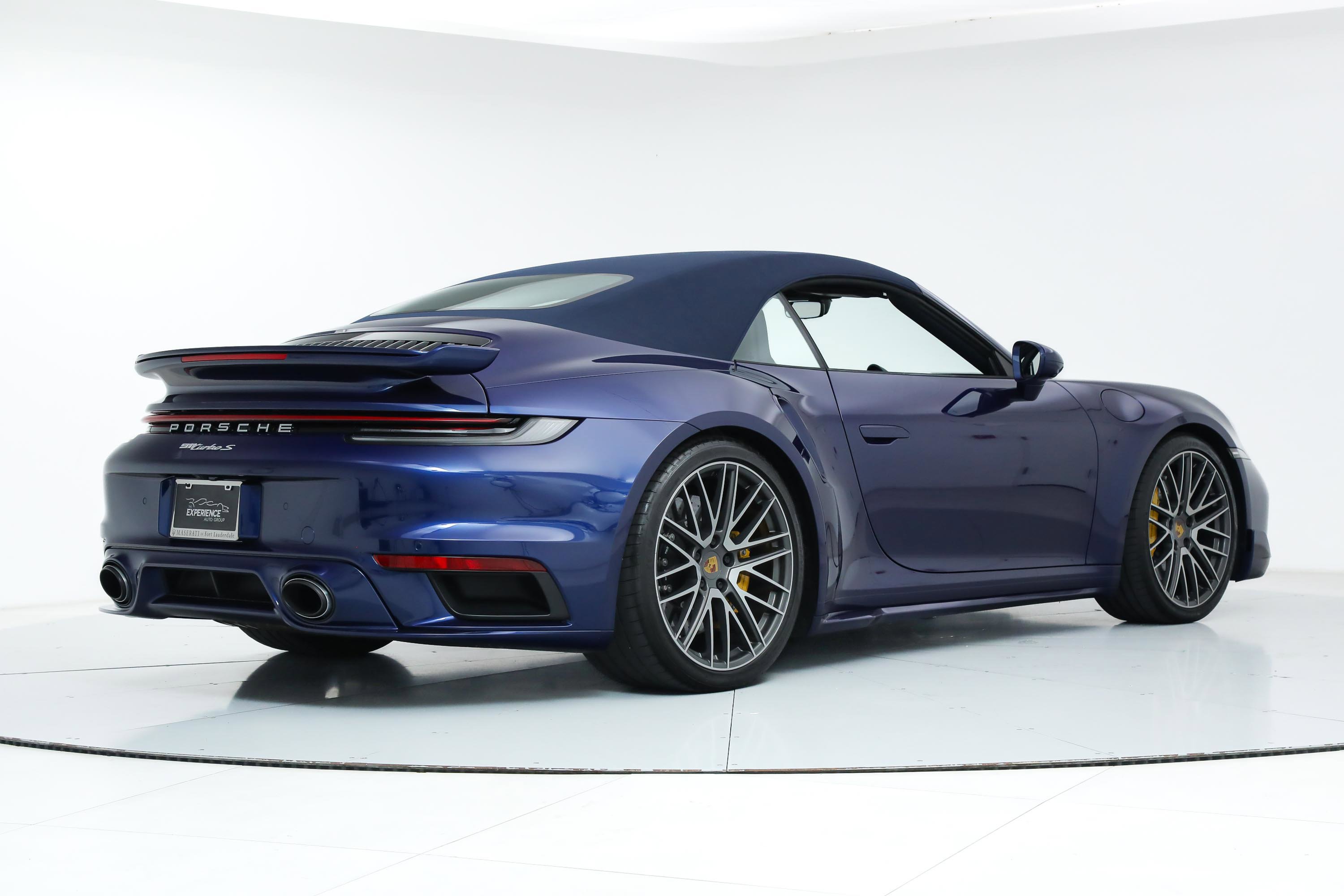 2022 Porsche 911 Turbo S Cabriolet photo 3