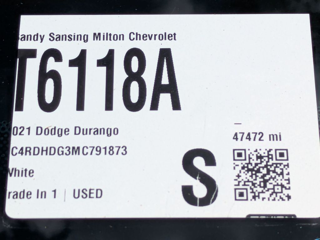 2021 Dodge Durango GT Plus photo 9