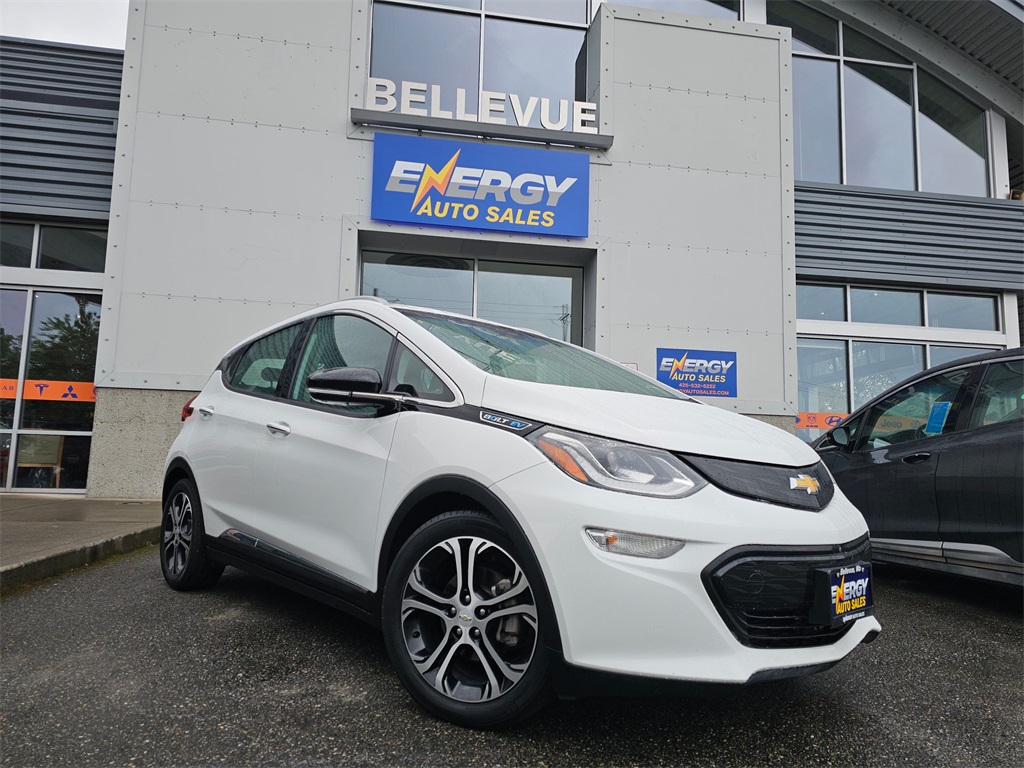 Used 2018 Chevrolet Bolt EV Premier with VIN 1G1FX6S03J4136616 for sale in North Bend, WA